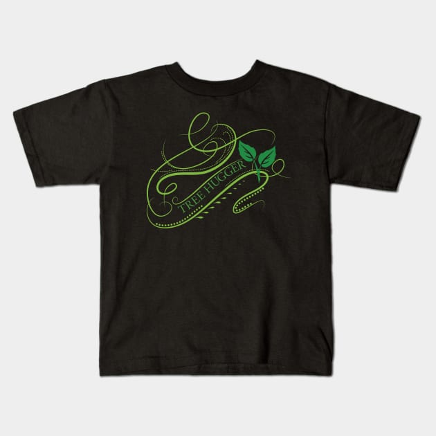 Tree Hugger Kids T-Shirt by SWON Design